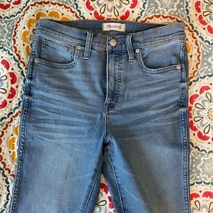 Madewell skinny cropped jeans